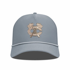 Chicago Blackhawks Levelwear Gordon Copper Insignia Vented Adjustable Hat - Gray | US 203155960