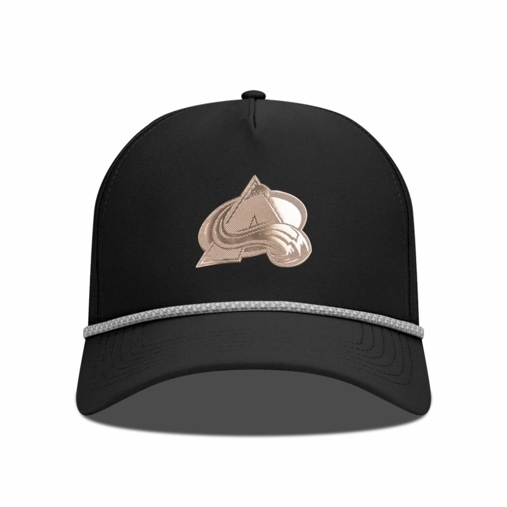 Colorado Avalanche Levelwear Gordon Copper Insignia Vented Adjustable Hat - Black | US 203155961