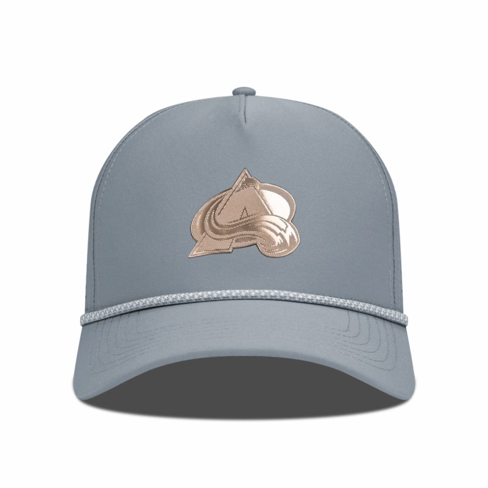 Colorado Avalanche Levelwear Gordon Copper Insignia Vented Adjustable Hat - Gray | US 203155963