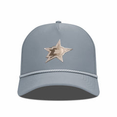 Dallas Stars Levelwear Gordon Copper Insignia Vented Adjustable Hat - Gray | US 203155973