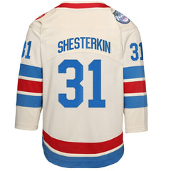 Igor Shesterkin New York Rangers Outerstuff Youth 2026 NHL Winter Classic Premier Jersey - White | US 203156094