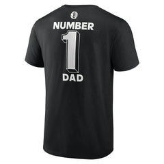 Brooklyn Nets #1 Dad Jersey T-Shirt Black
