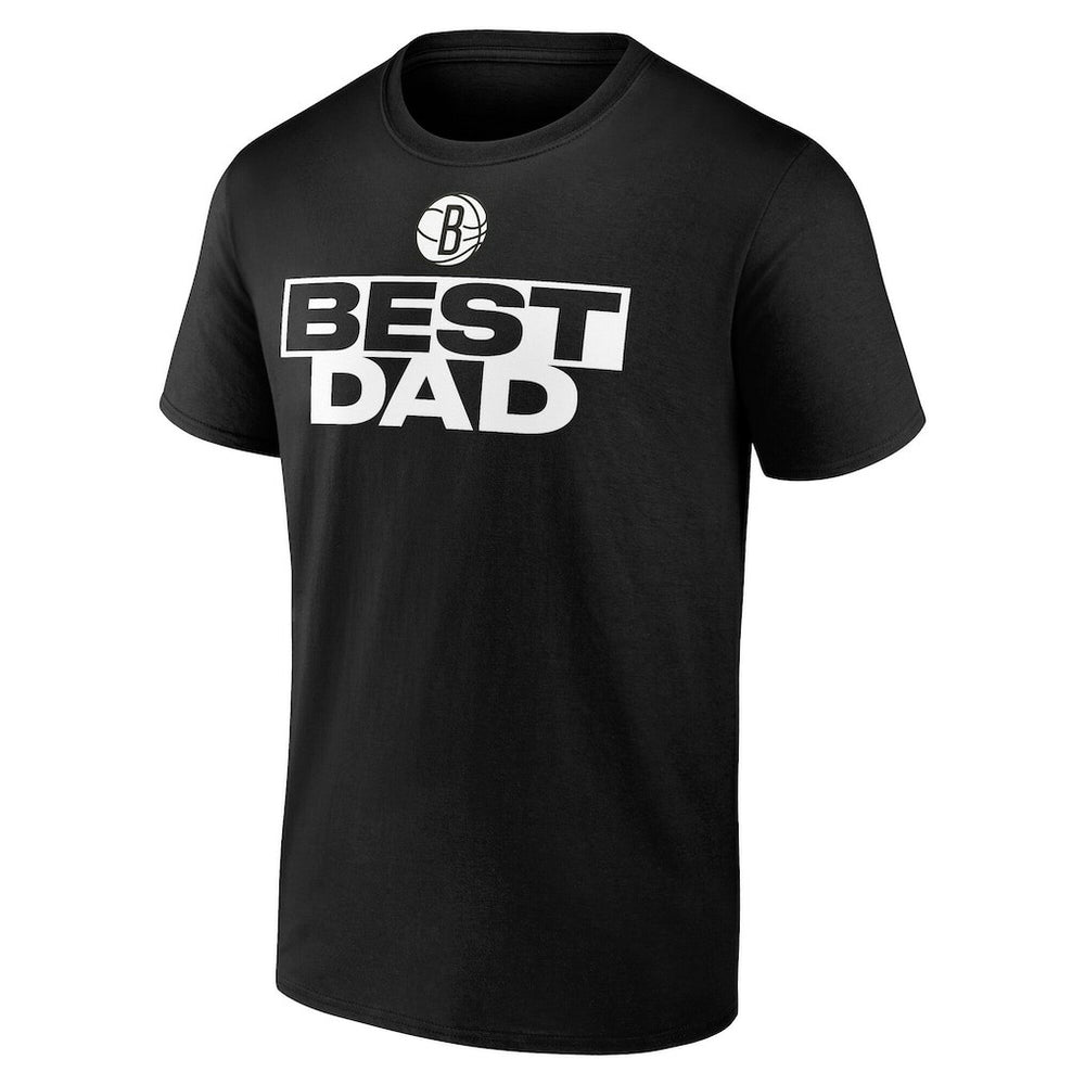 Brooklyn Nets Greatest Dad T-Shirt Black