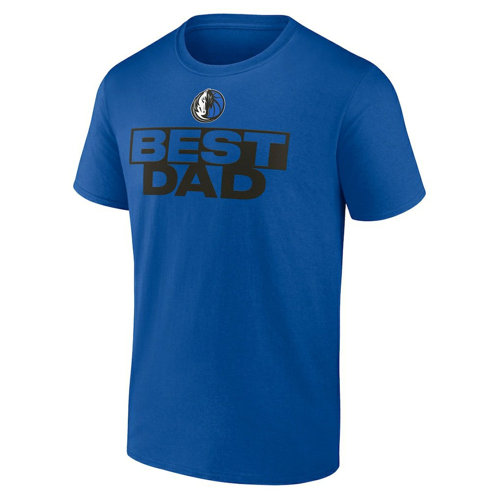 Dallas Mavericks Greatest Dad T-Shirt Blue