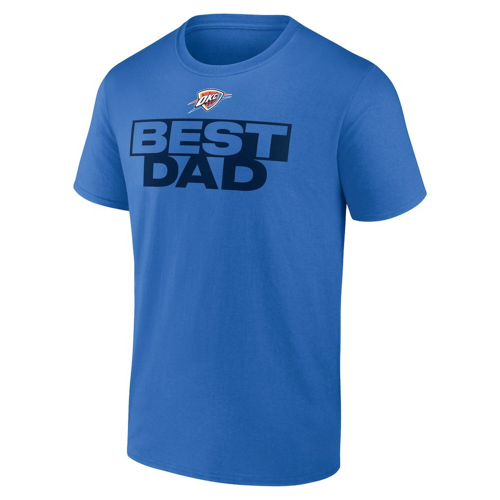 Oklahoma City Thunder Greatest Dad T-Shirt Blue