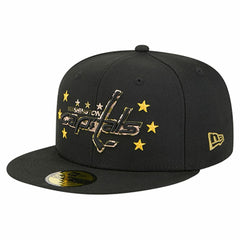 Washington Capitals New Era Military Appreciation Digital Camo Stars 59FIFTY Fitted Hat - Black | US 203156191