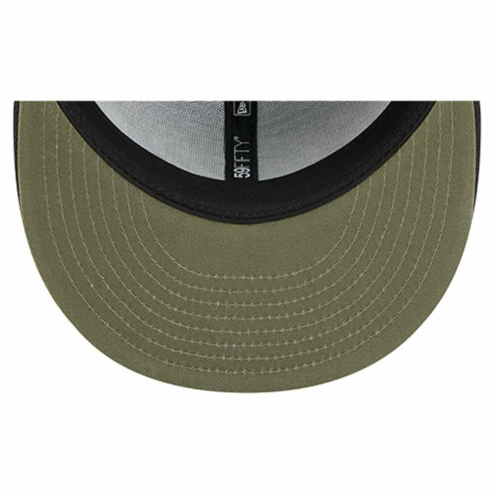 Carolina Hurricanes New Era Military Appreciation Digital Camo Stars 59FIFTY Fitted Hat - Black | US 203156194