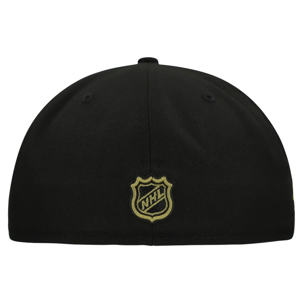 Chicago Blackhawks New Era Military Appreciation Digital Camo Stars 59FIFTY Fitted Hat - Black | US 203156195