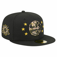 New York Islanders New Era Military Appreciation Digital Camo Stars 59FIFTY Fitted Hat - Black | US 203156203