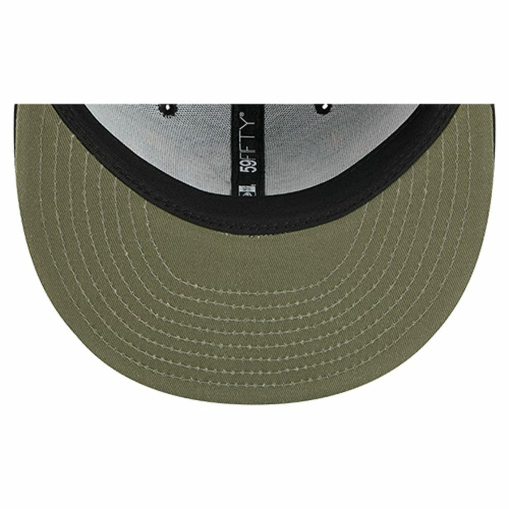 New York Islanders New Era Military Appreciation Digital Camo Stars 59FIFTY Fitted Hat - Black | US 203156203