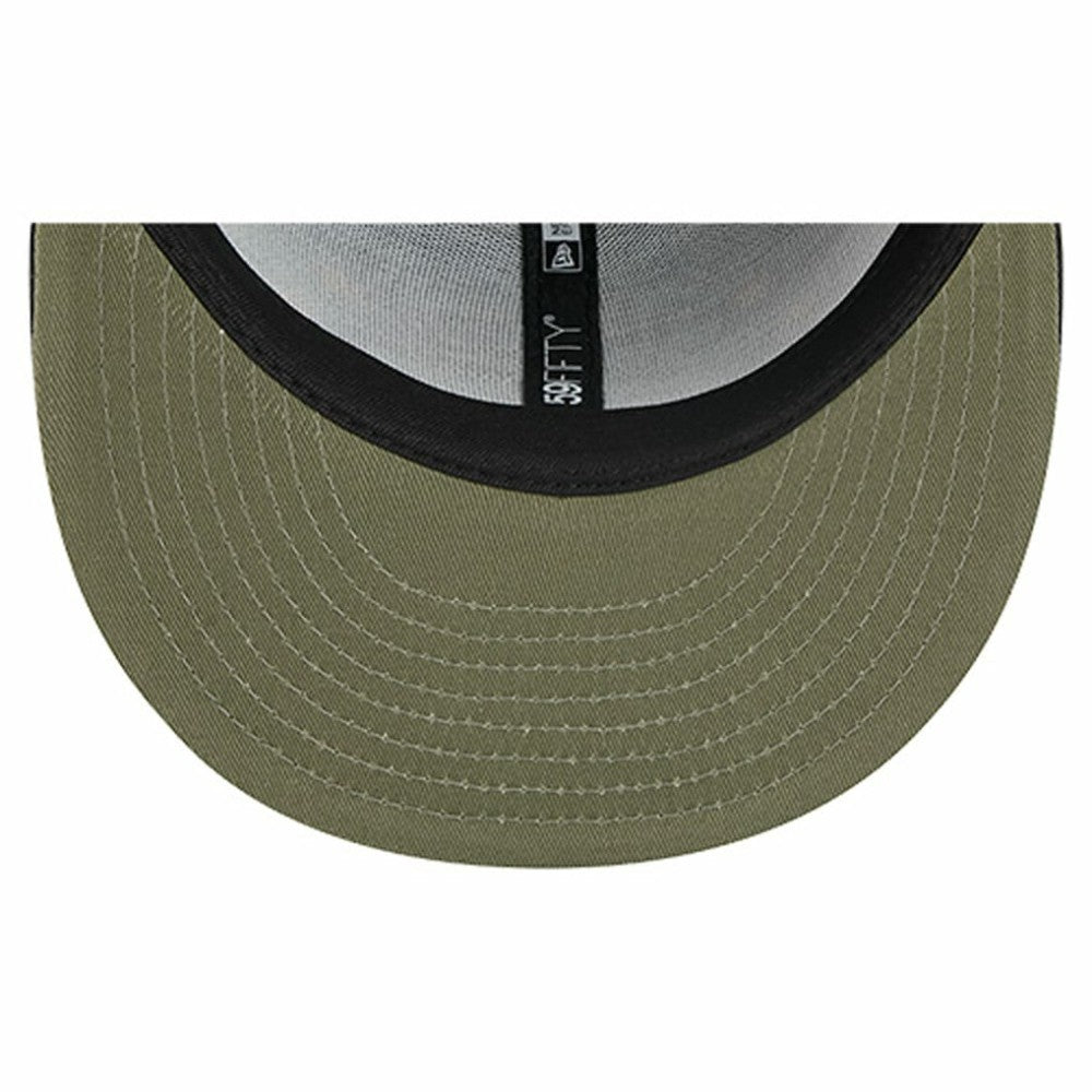 New York Rangers New Era Military Appreciation Digital Camo Stars 59FIFTY Fitted Hat - Black | US 203156204