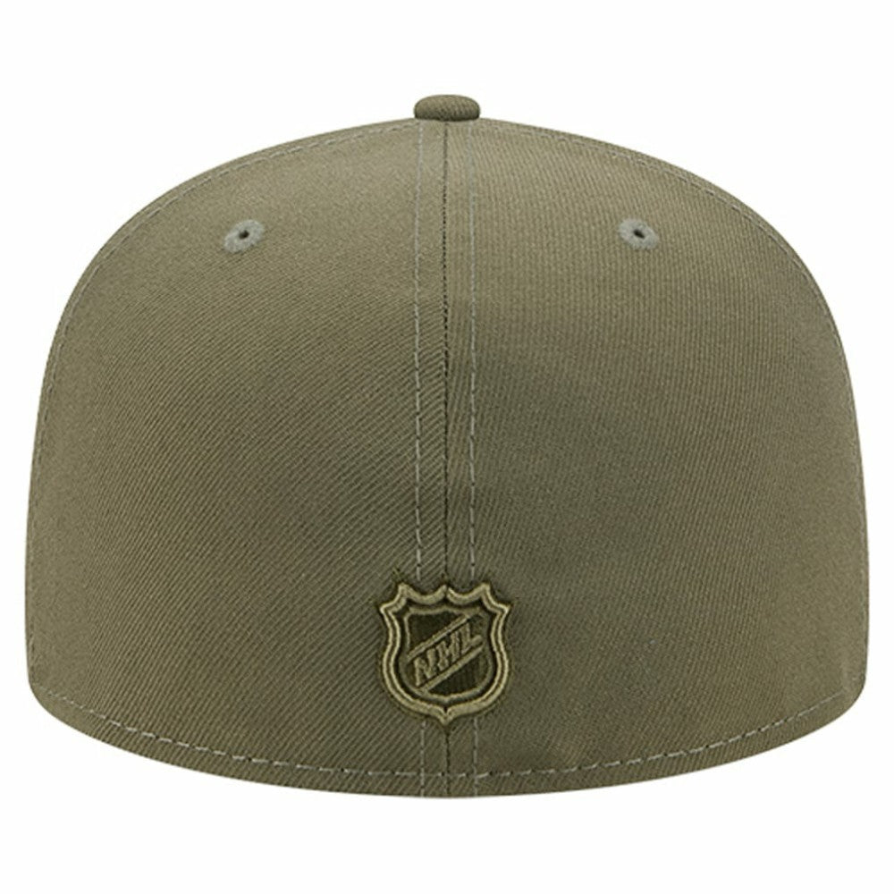 Washington Capitals New Era Military Appreciation Flag 59FIFTY Fitted Hat - Olive | US 203156211