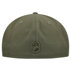 Detroit Red Wings New Era Military Appreciation Flag 59FIFTY Fitted Hat - Olive | US 203156216
