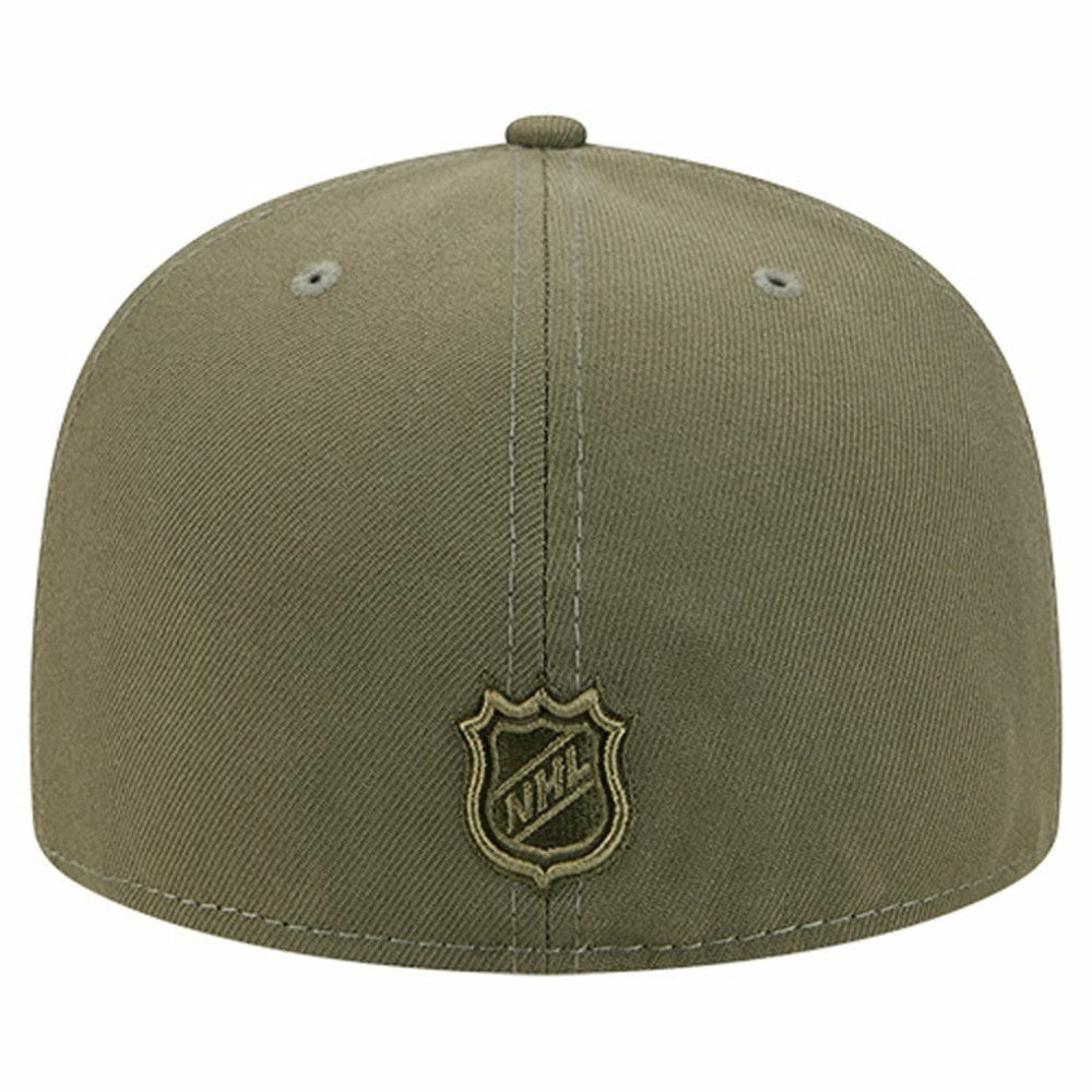 New Jersey Devils New Era Military Appreciation Flag 59FIFTY Fitted Hat - Olive | US 203156219