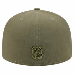 New Jersey Devils New Era Military Appreciation Flag 59FIFTY Fitted Hat - Olive | US 203156219