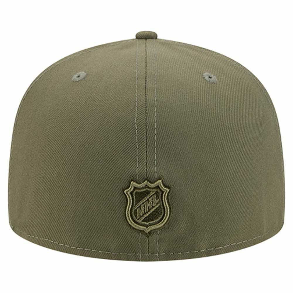 Philadelphia Flyers New Era Military Appreciation Flag 59FIFTY Fitted Hat - Olive | US 203156220