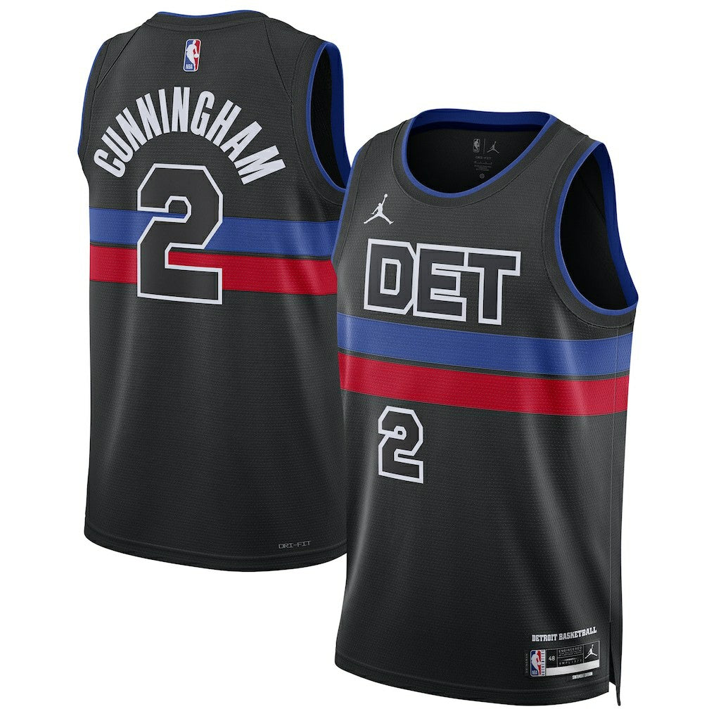 Cade Cunningham Detroit Pistons Unisex Swingman Jersey Statement Editi- Black - Nike