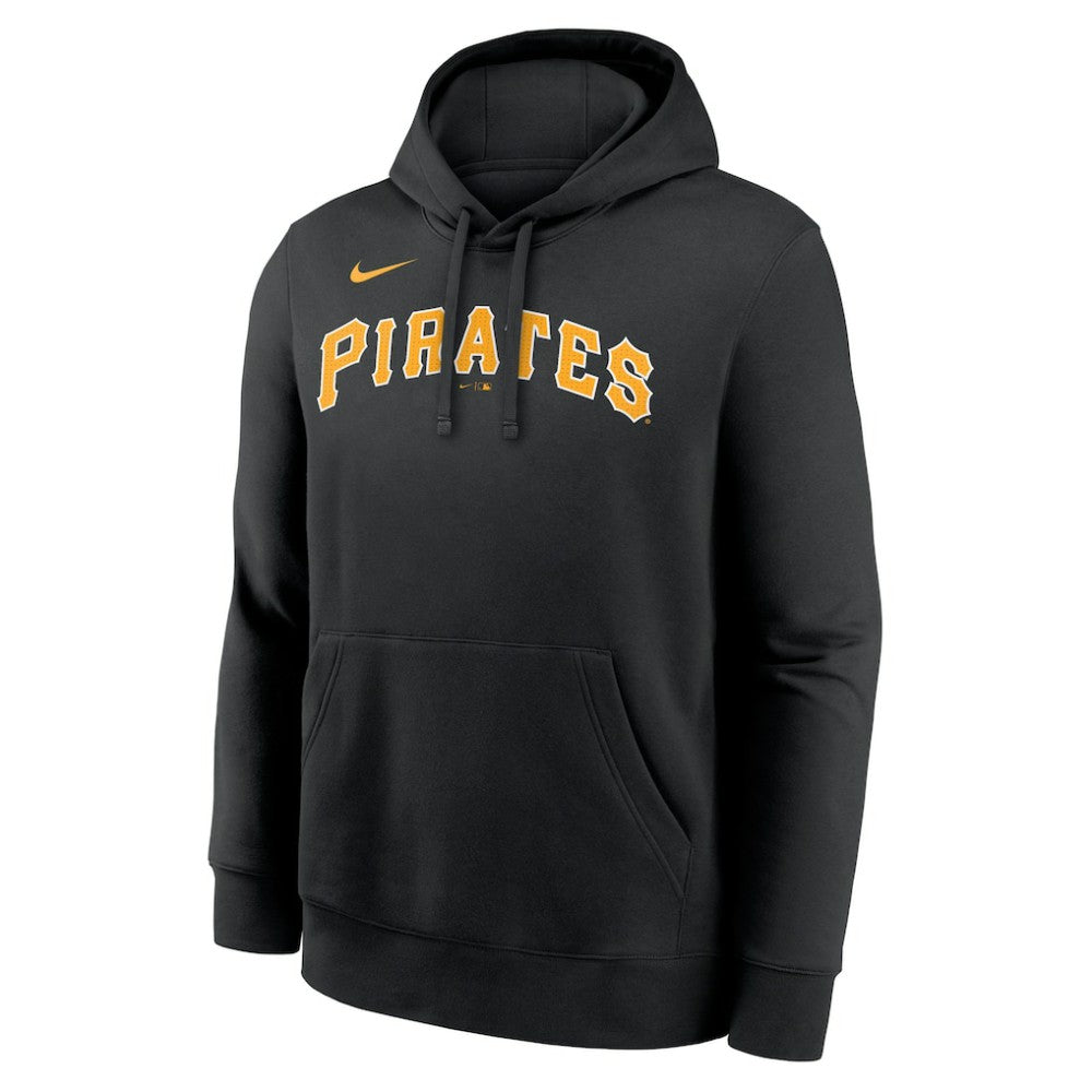 Paul Skenes Pittsburgh Pirates Nike Player Name & Number Club Fleece Pullover Hoodie - Black Hoodies