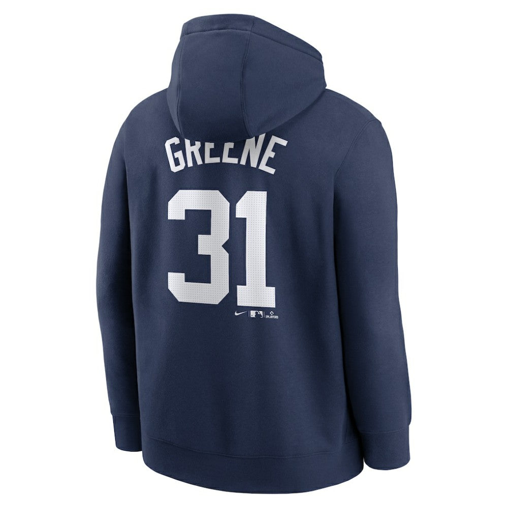 Riley Greene Detroit Tigers Nike Player Name & Number Club Fleece Pullover Hoodie - Navy Hoodies