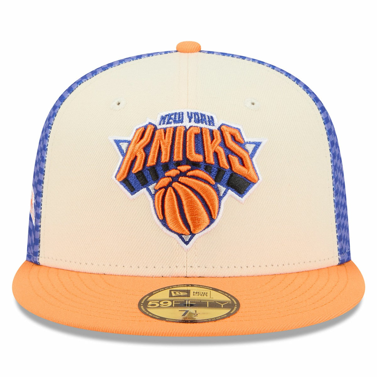 New York Knicks 2025/26 City Edition Alternate 59FIFTY Fitted Hat Cream - New Era