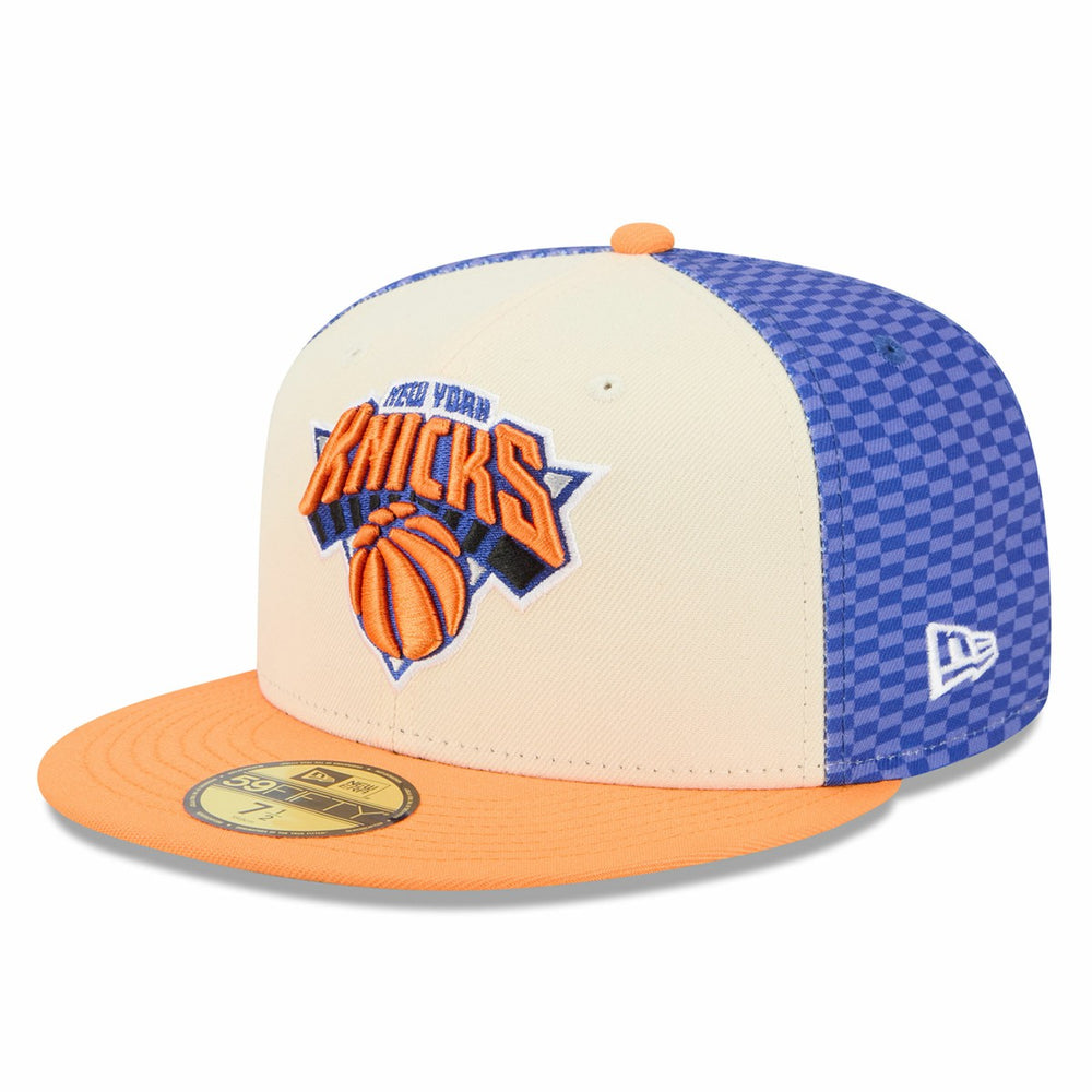 New York Knicks 2025/26 City Edition Alternate 59FIFTY Fitted Hat Cream - New Era