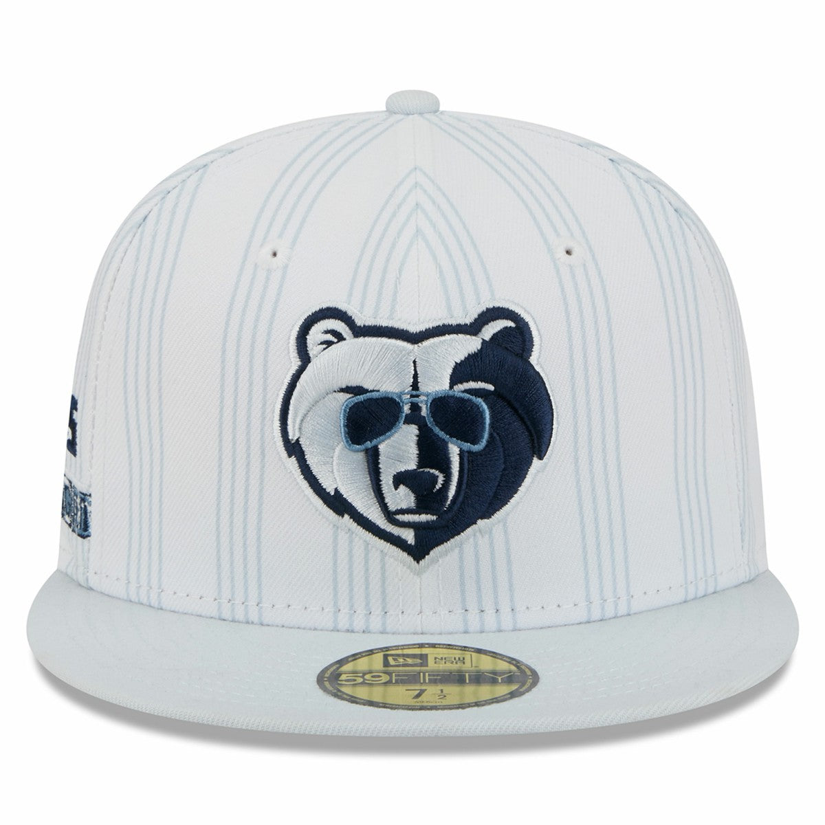 Memphis Grizzlies 2025/26 City Edition Alternate 59FIFTY Fitted Hat White - New Era