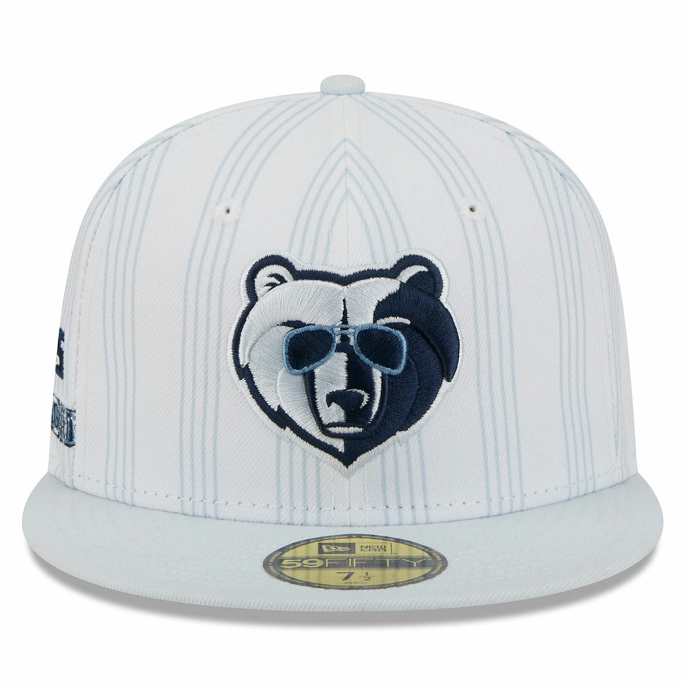 Memphis Grizzlies 2025/26 City Edition Alternate 59FIFTY Fitted Hat White - New Era
