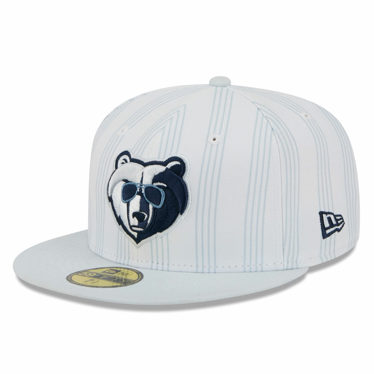 Memphis Grizzlies 2025/26 City Edition Alternate 59FIFTY Fitted Hat White - New Era