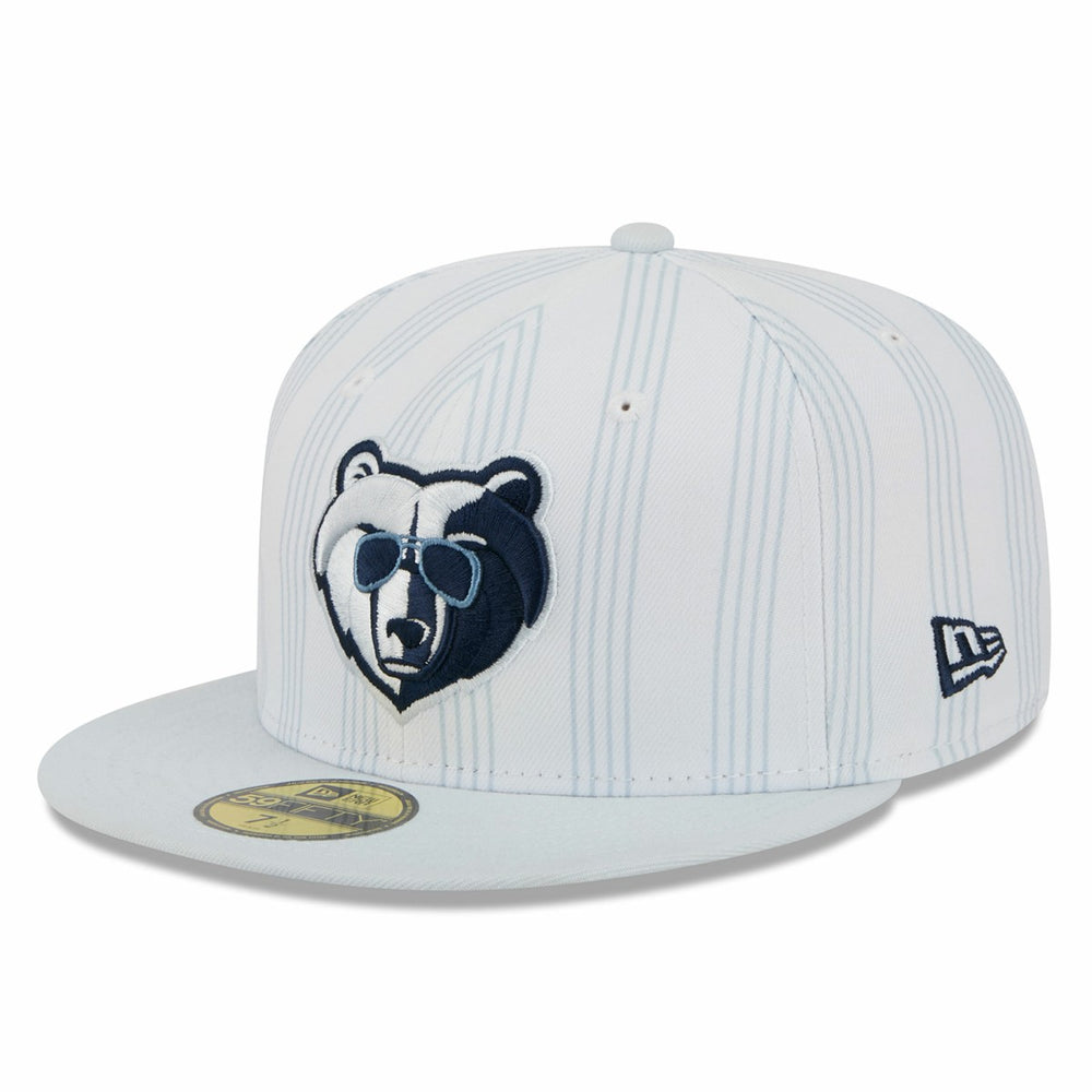 Memphis Grizzlies 2025/26 City Edition Alternate 59FIFTY Fitted Hat White - New Era