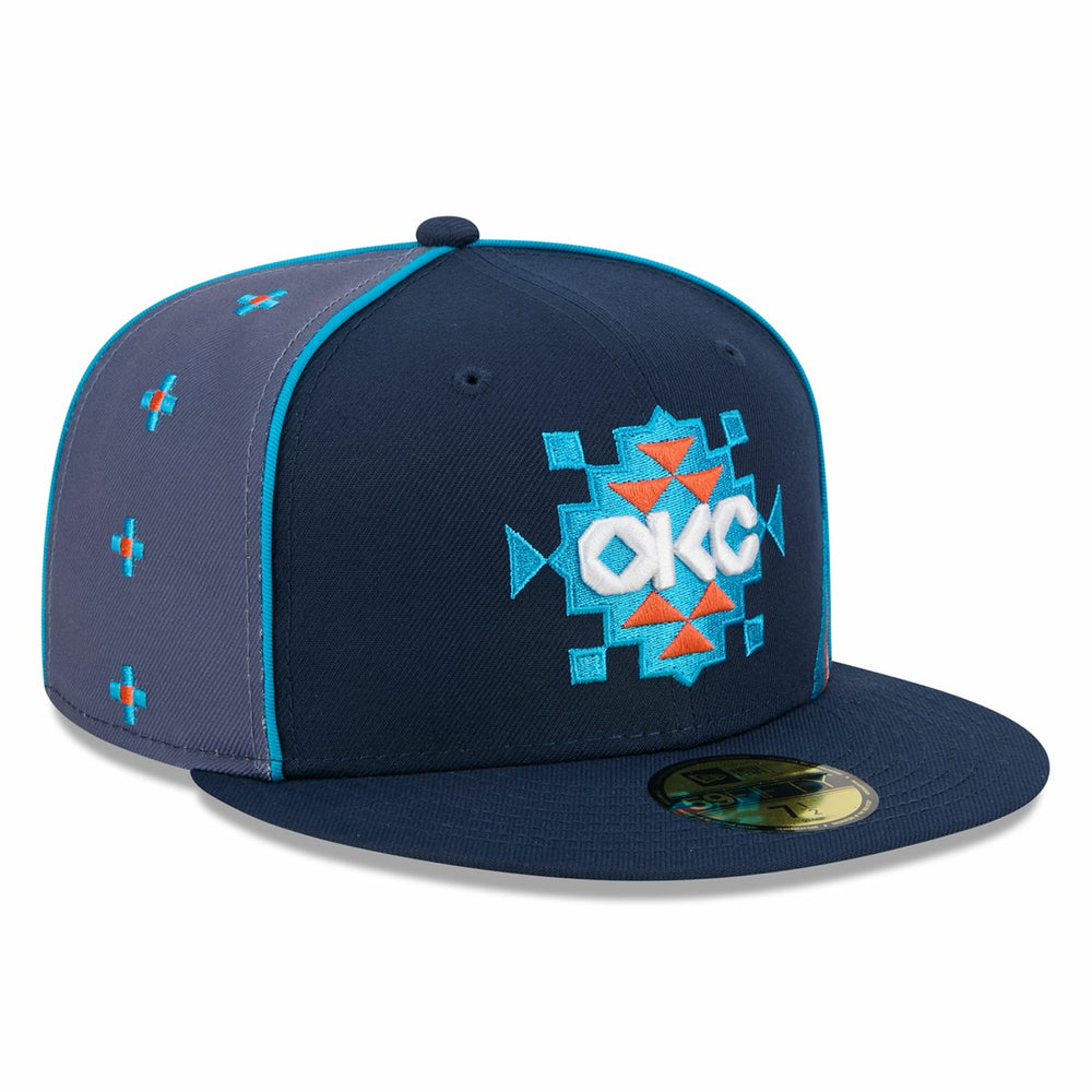 Oklahoma City Thunder 2025/26 City Edition Alternate 59FIFTY Fitted Hat Navy - New Era outlet