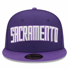 Sacramento Kings 2025/26 City Edition Alternate 59FIFTY Fitted Hat Purple - New Era