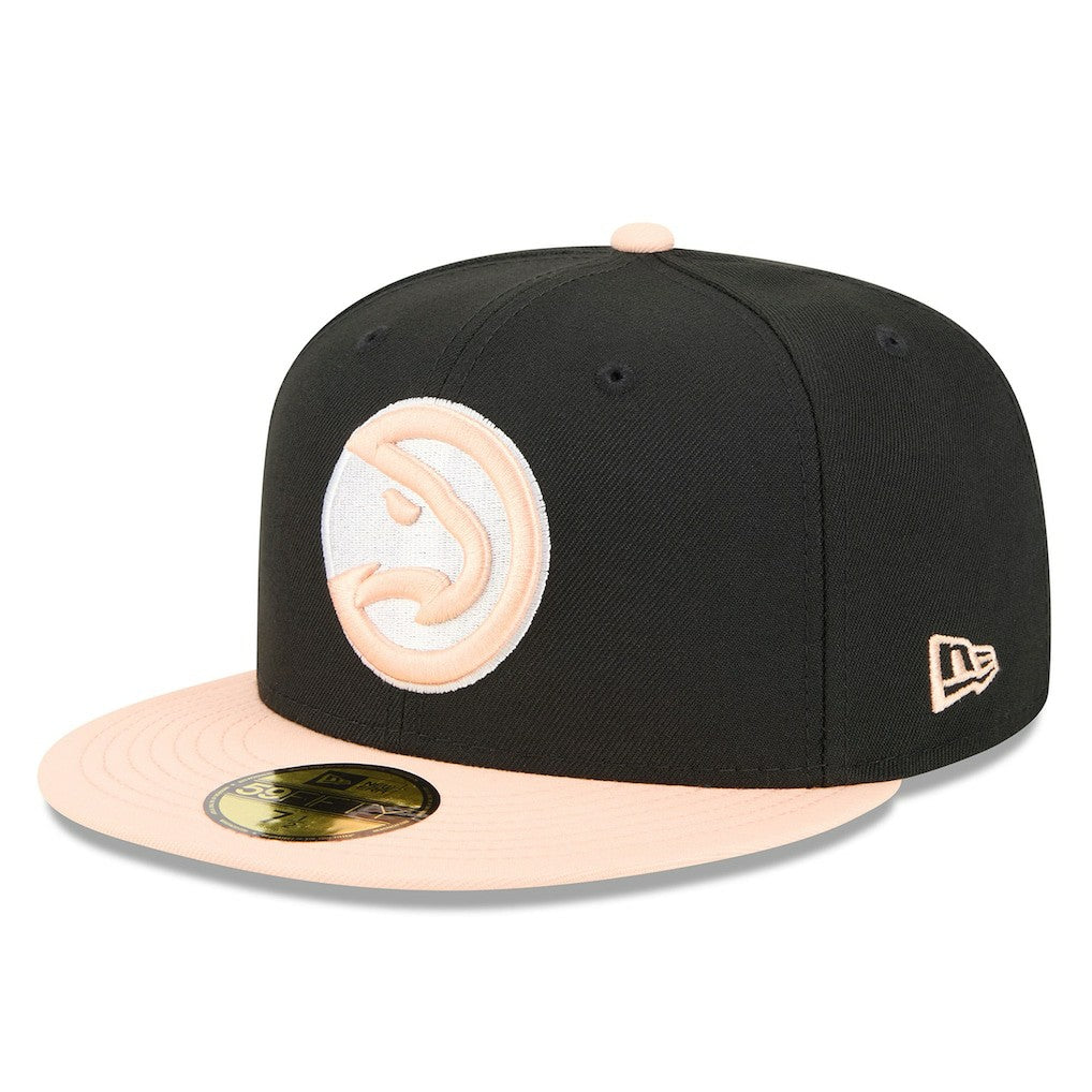 Atlanta Hawks 2025/26 City Edition Alternate 59FIFTY Fitted Hat Black - New Era