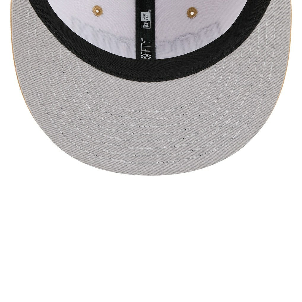 Boston Celtics 2025/26 City Edition Alternate 59FIFTY Fitted Hat Gold - New Era