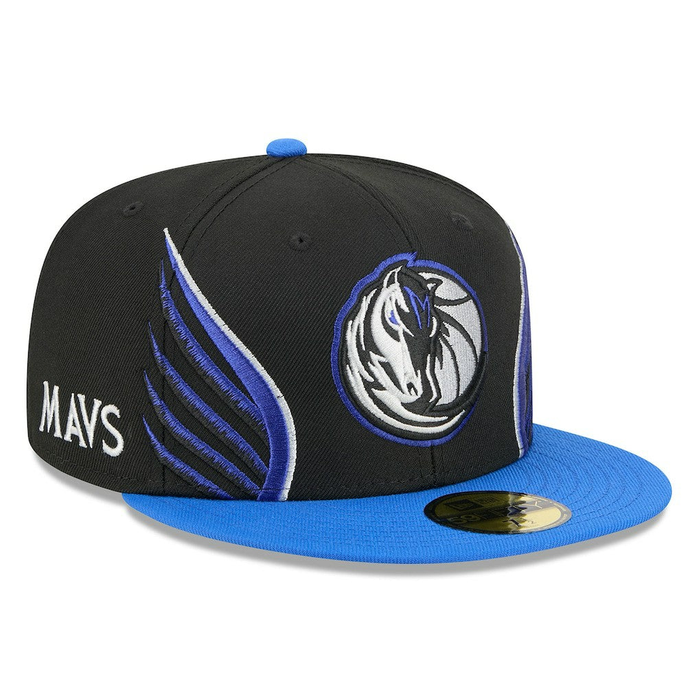 Dallas Mavericks 2025/26 City Edition Alternate 59FIFTY Fitted Hat Black - New Era