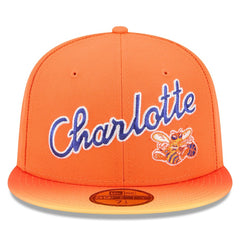 Charlotte Hornets 2025/26 City Edition Alternate 59FIFTY Fitted Hat Orange - New Era