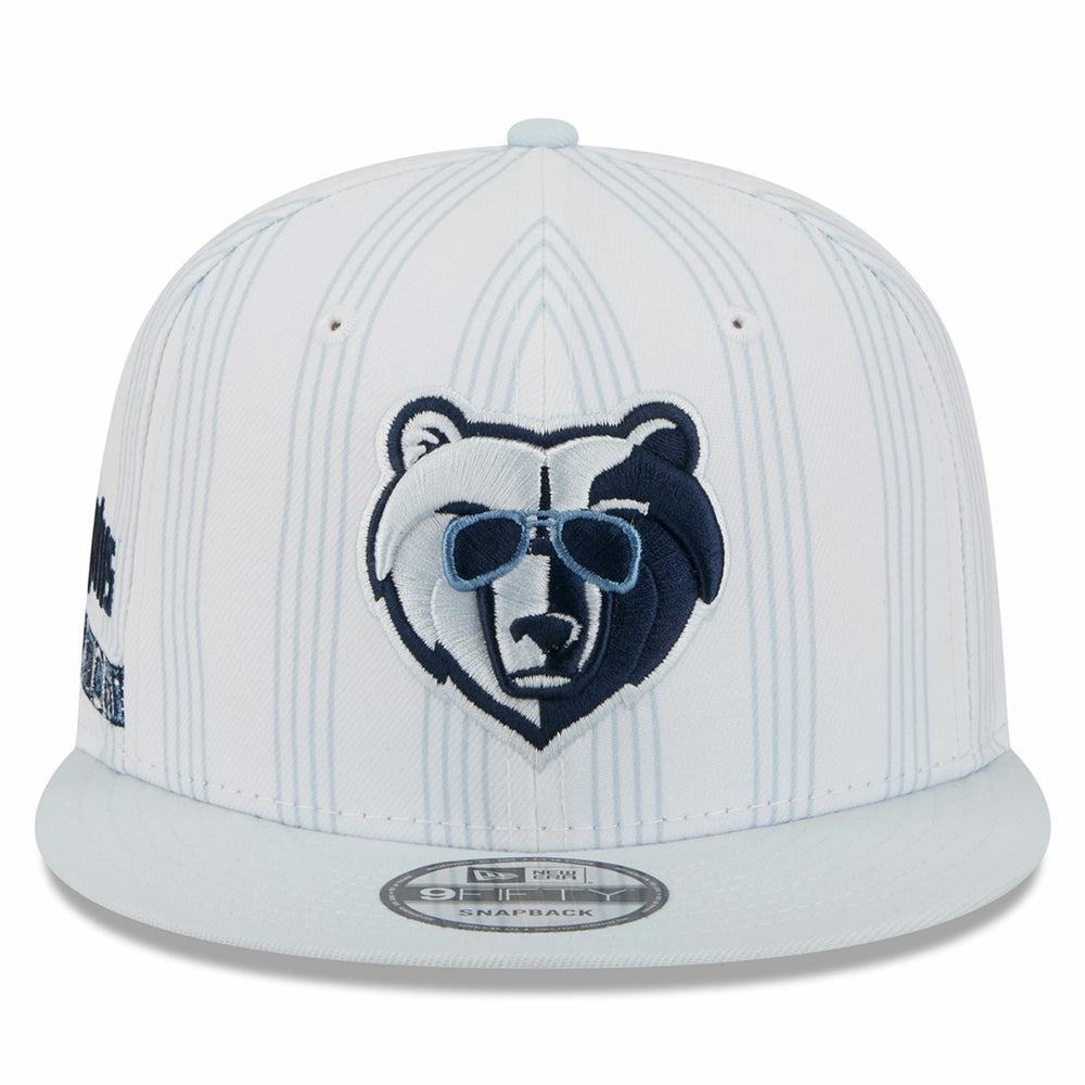 Memphis Grizzlies 2025/26 City Edition Alternate 9FIFTY Snapback Hat White - New Era