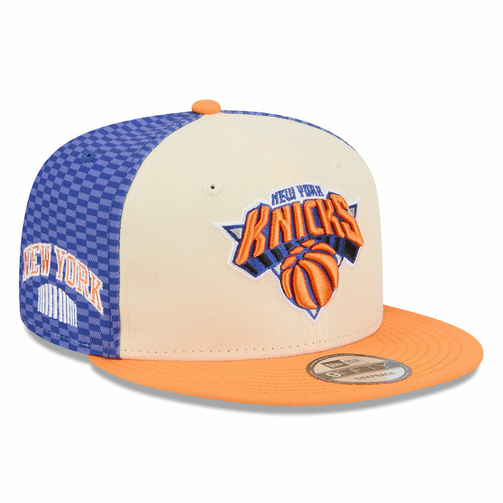 New York Knicks 2025/26 City Edition Alternate 9FIFTY Snapback Hat Cream - New Era