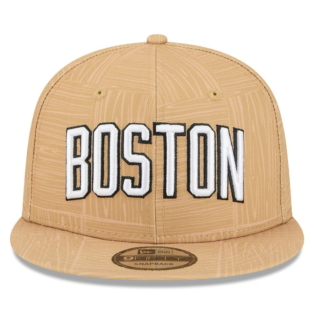Boston Celtics 2025/26 City Edition Alternate 9FIFTY Snapback Hat Gold - New Era