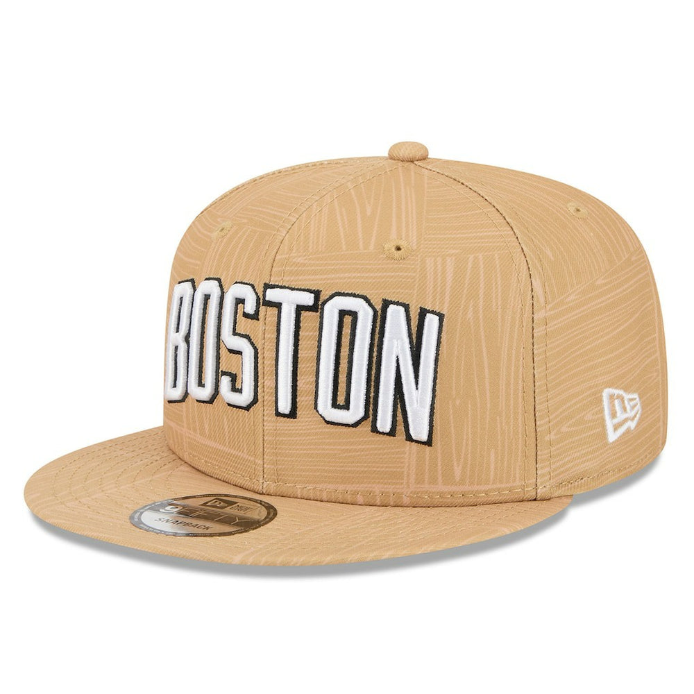 Boston Celtics 2025/26 City Edition Alternate 9FIFTY Snapback Hat Gold - New Era