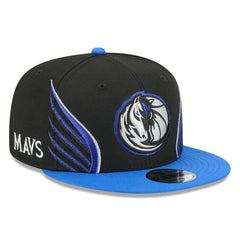 Dallas Mavericks 2025/26 City Edition Alternate 9FIFTY Snapback Hat Black - New Era