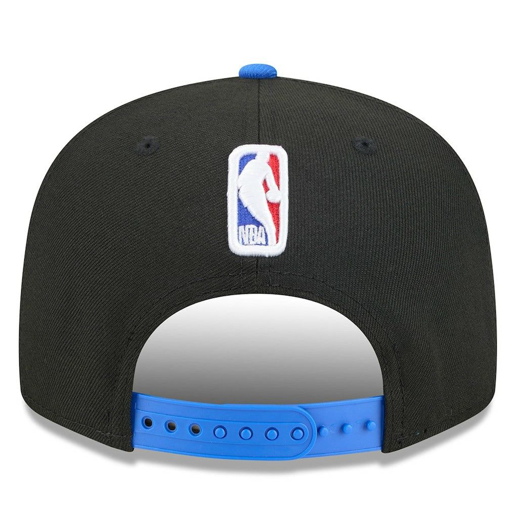 Dallas Mavericks 2025/26 City Edition Alternate 9FIFTY Snapback Hat Black - New Era