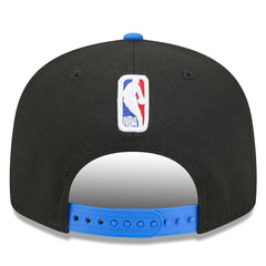 Dallas Mavericks 2025/26 City Edition Alternate 9FIFTY Snapback Hat Black - New Era