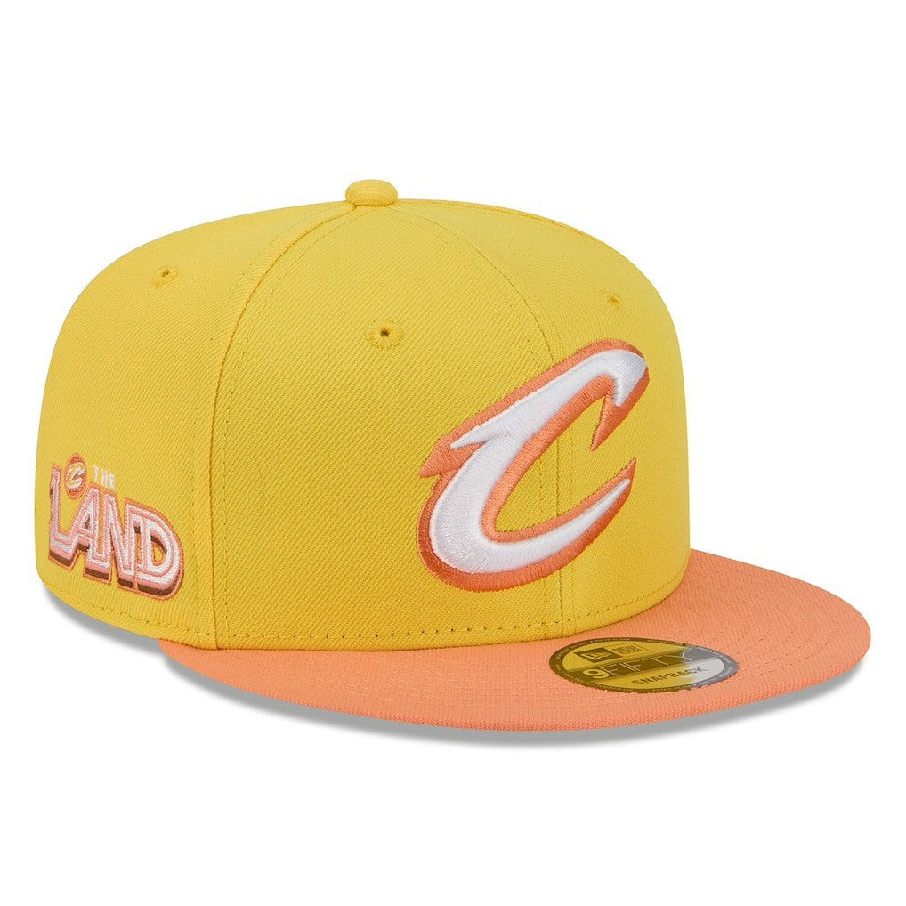 Cleveland Cavaliers 2025/26 City Edition Alternate 9FIFTY Snapback Hat Gold - New Era