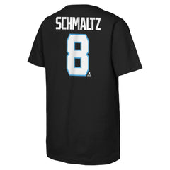 Nick Schmaltz Utah Mammoth Outerstuff Name & Number T-Shirt - Black | US 203156607