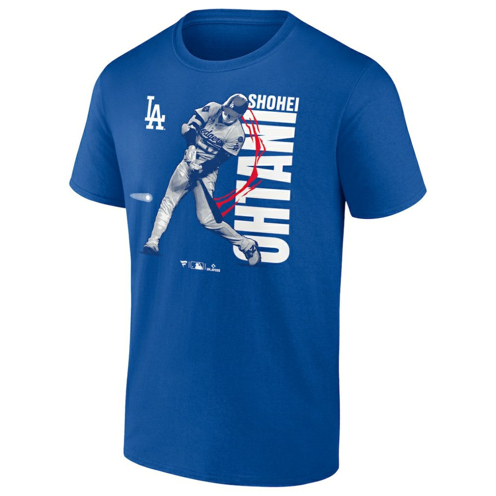 Shohei Ohtani Los Angeles Dodgers Electric Moments T-Shirt - Royal T-shirts