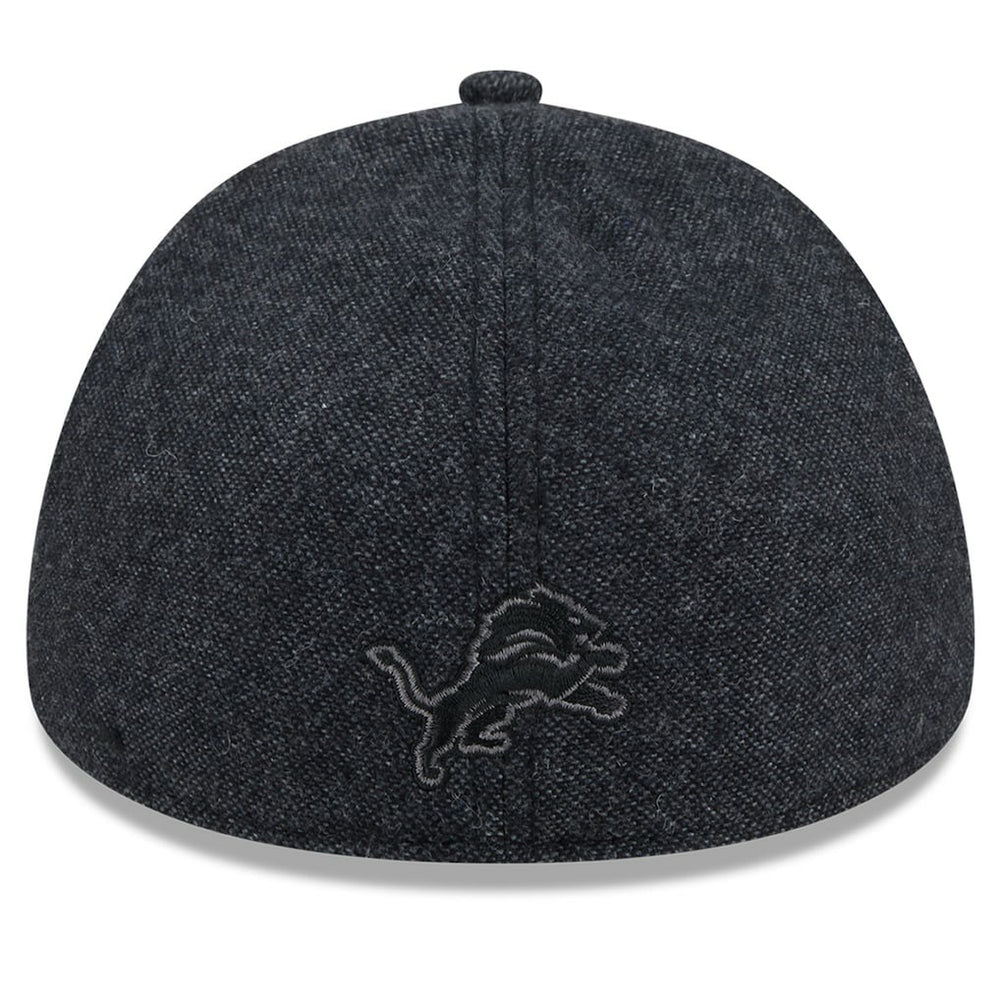 Detroit Lions New Era Peaky Duckbill Fitted Hat - Gray Hats