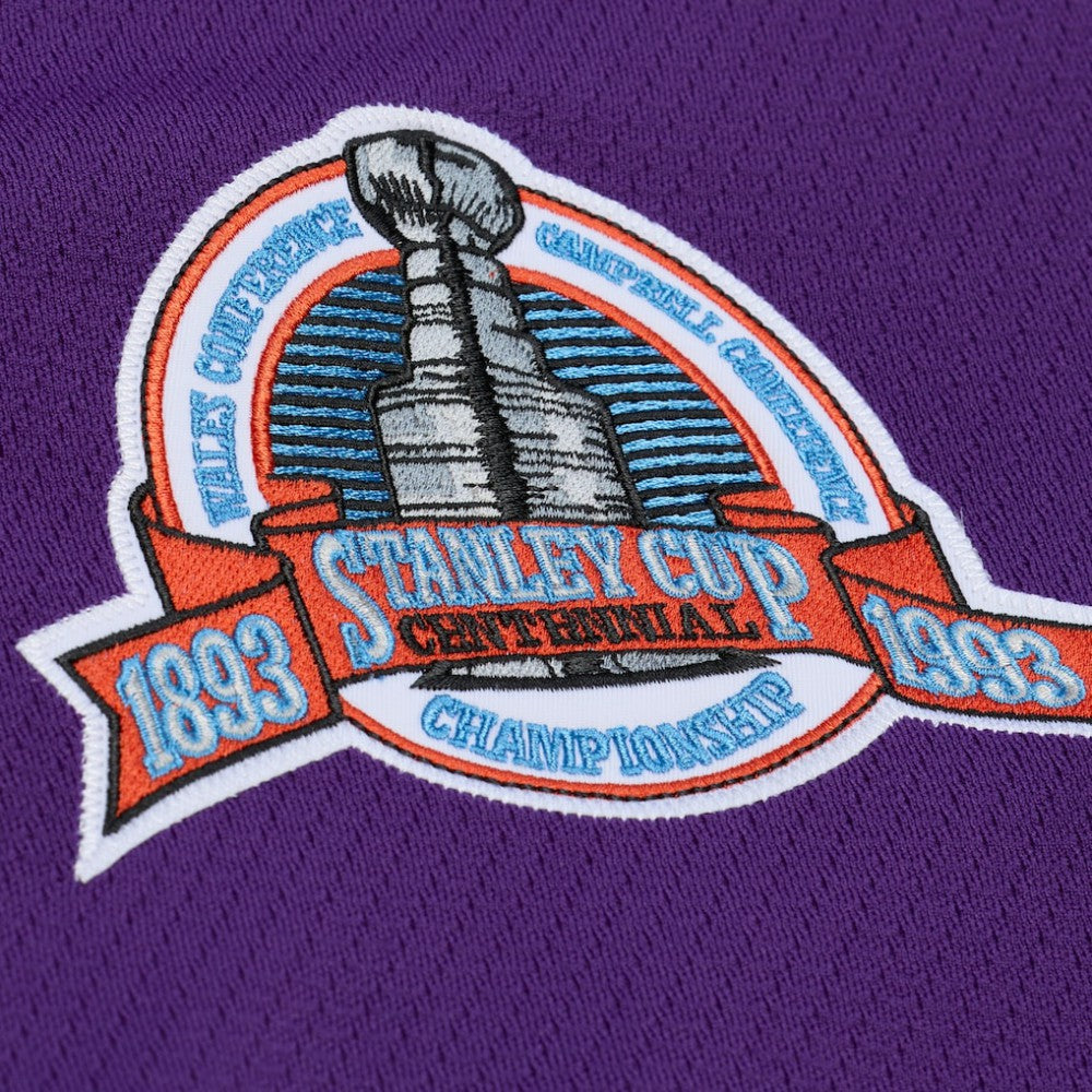 Los Angeles Kings Mitchell & Ness x Just Don Jersey Hoodie - Purple | US 203159313
