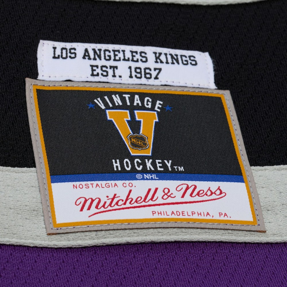 Los Angeles Kings Mitchell & Ness x Just Don Jersey Hoodie - Purple | US 203159313