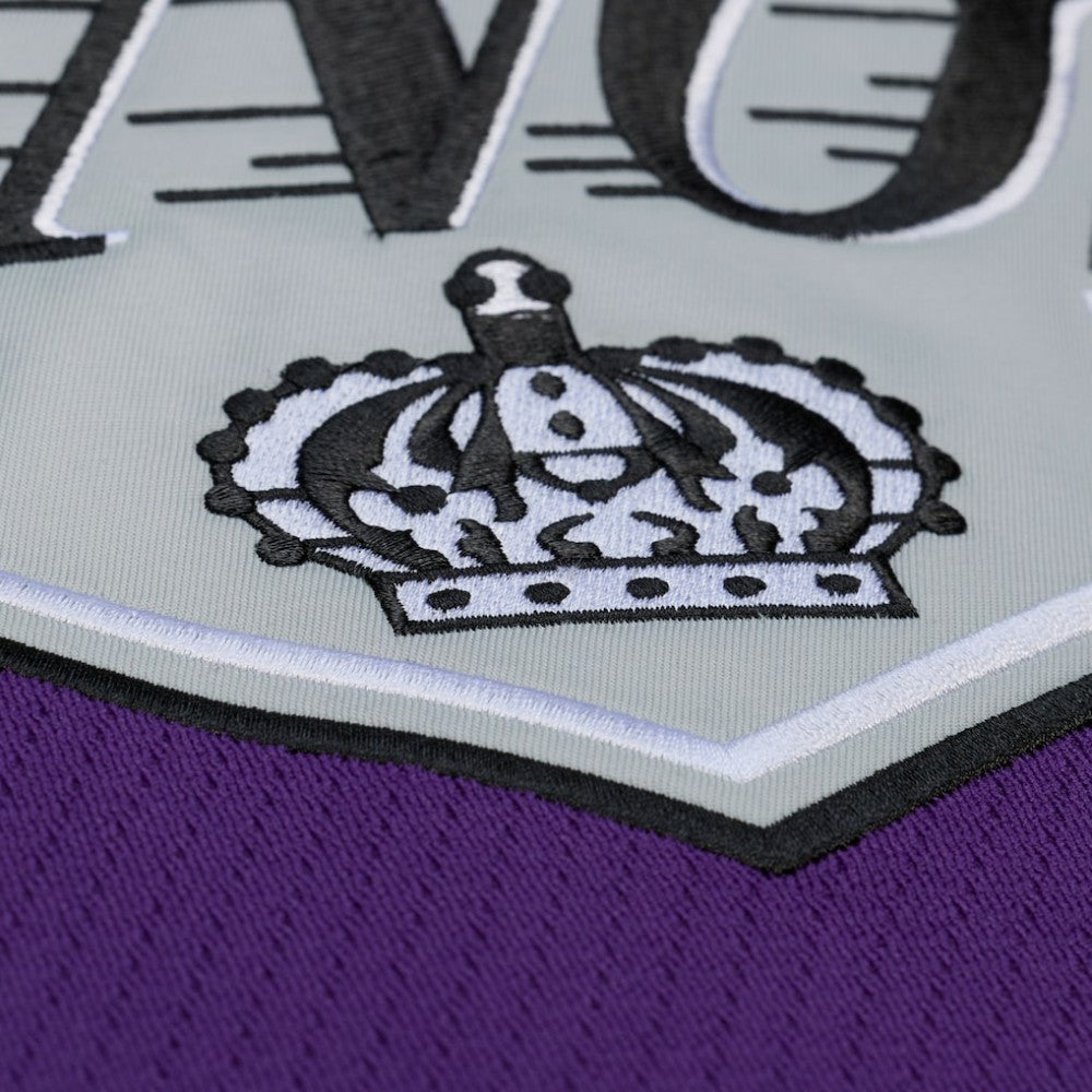 Los Angeles Kings Mitchell & Ness x Just Don Jersey Hoodie - Purple | US 203159313