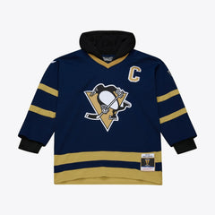 Pittsburgh Penguins Mitchell & Ness x Just Don Jersey Hoodie - Navy | US 203159317